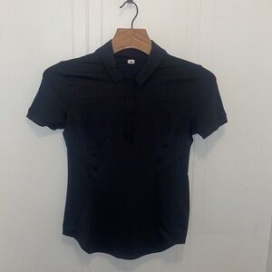 NWT Womens Lululemon Quick Drying Short-Sleeve Polo